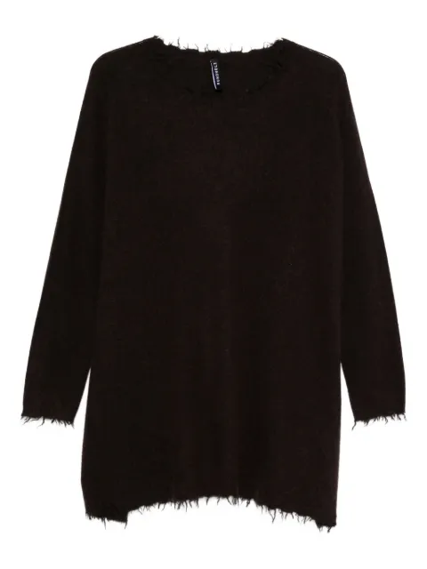 Rundholz frayed sweater