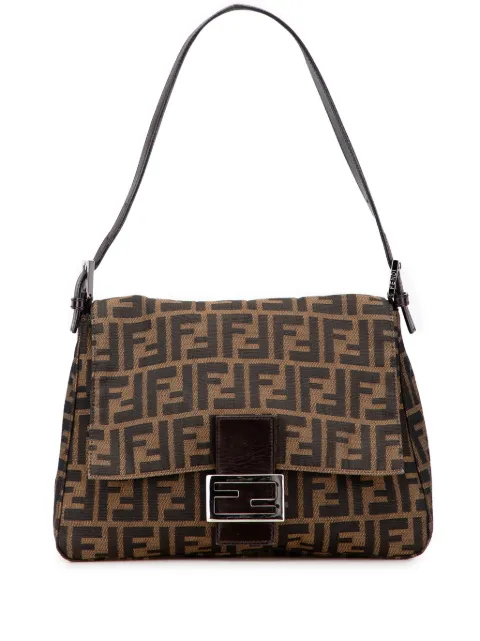 Fendi Pre-Owned 20th Century Zucca Canvas Mamma Forever shoulder bag