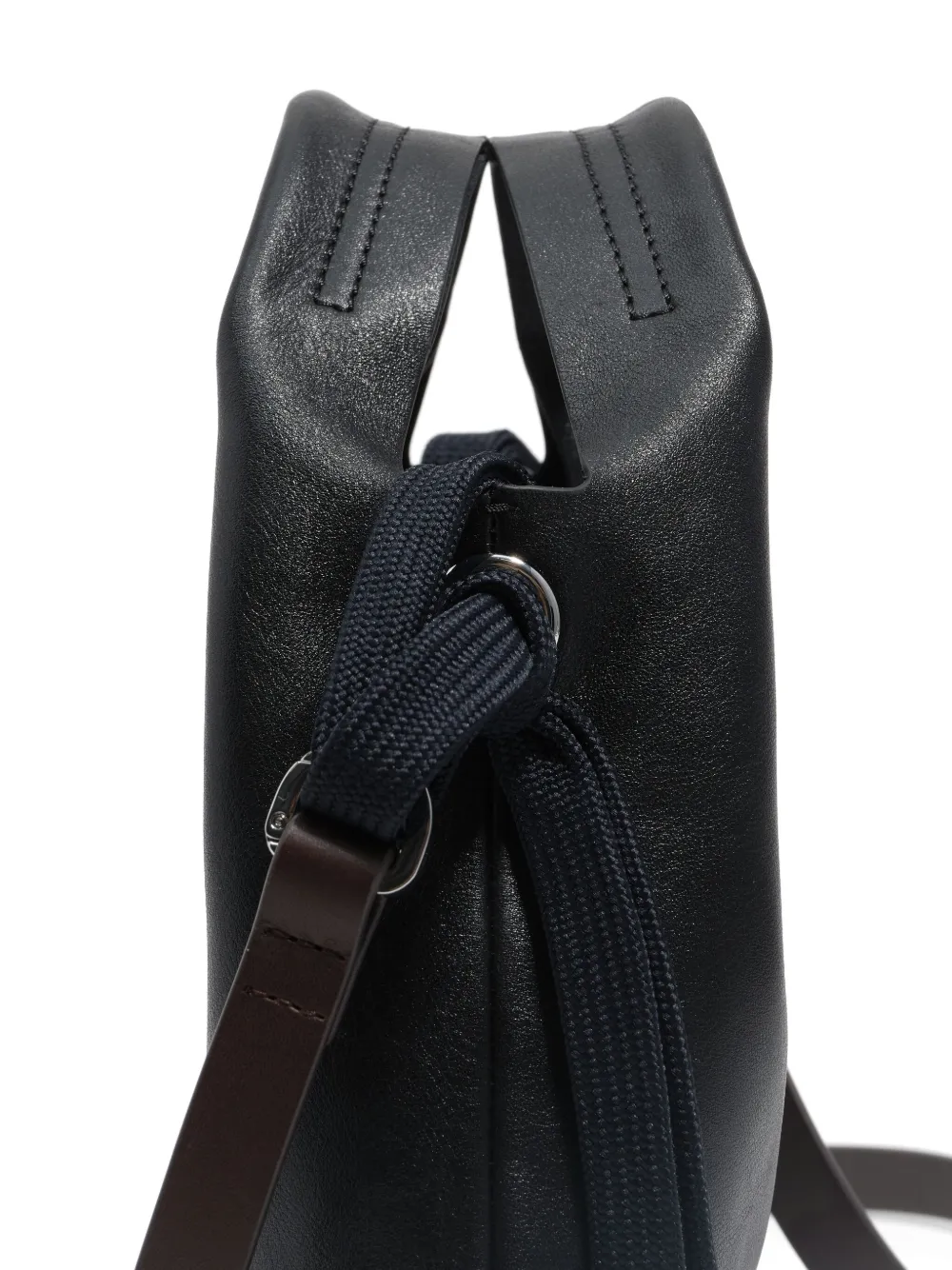 Bimba Y Lola Leather Tote Bag In Black