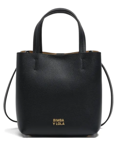 Bimba y Lola top-handle leather satchel bag