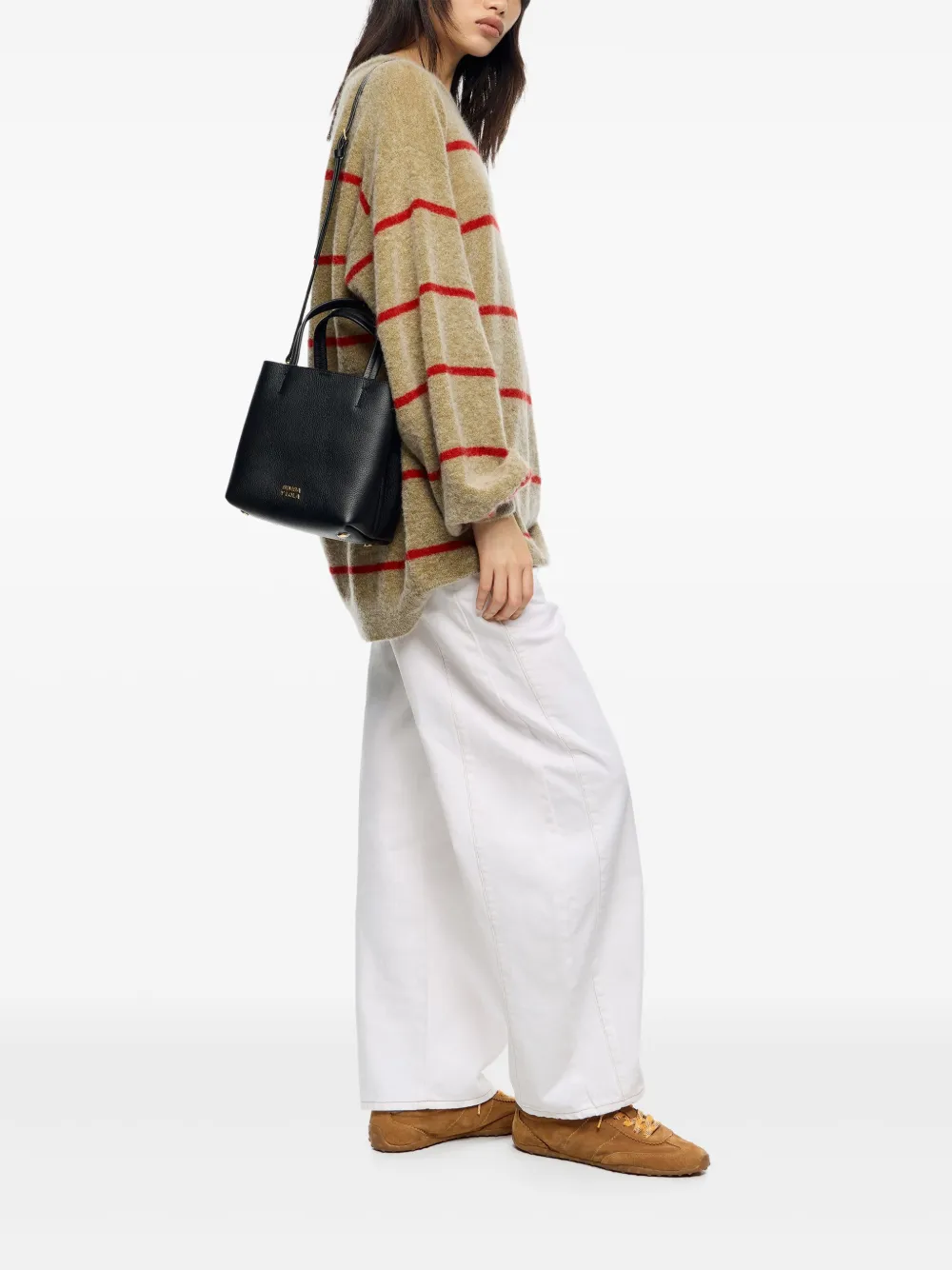 Bimba y Lola top-handle leather satchel bag | Image 2