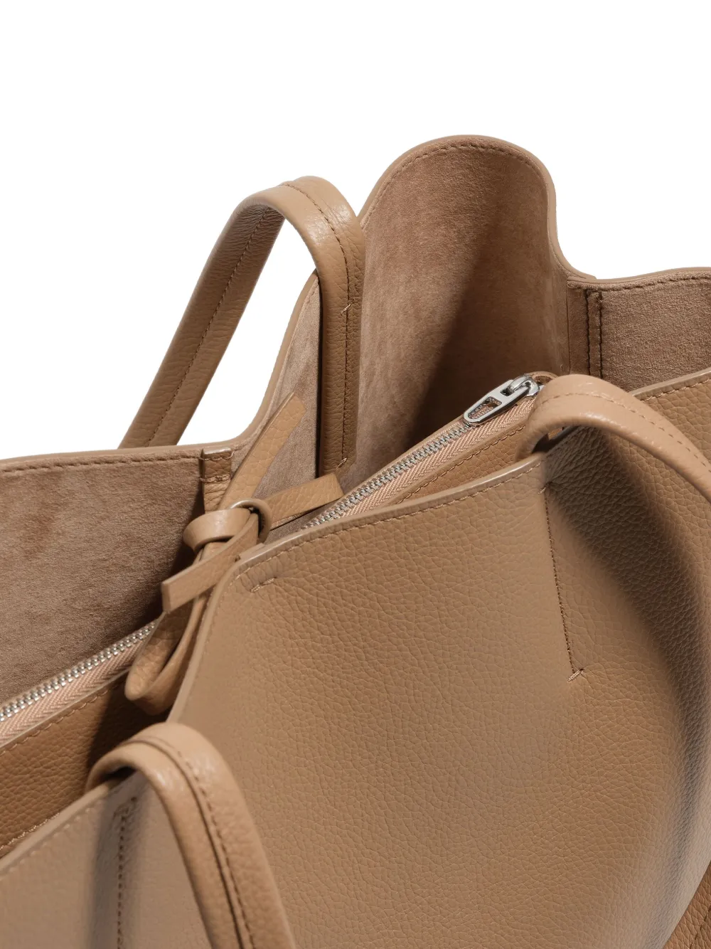Bimba y Lola Leren schoudertas Light Brown