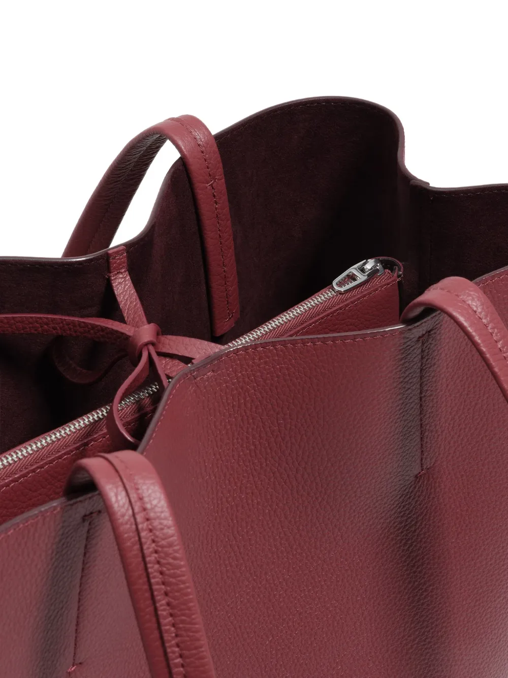 Bimba Y Lola Leather Shoulder Bag In Red