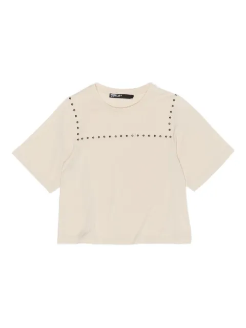 Bimba y Lola stud-embellished short-sleeve T-shirt