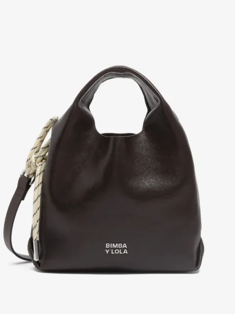 Bimba y Lola tote con detalle de cuerda