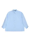 Bimba y Lola button-down cotton shirt - Blue