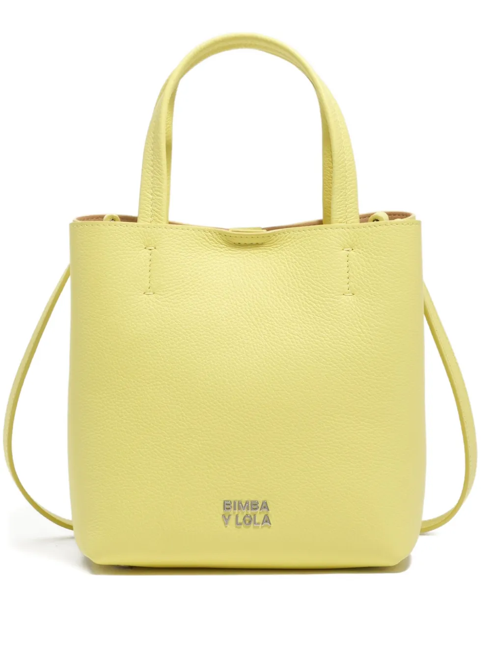 Bimba Y Lola Top-handle Satchel Bag In Yellow