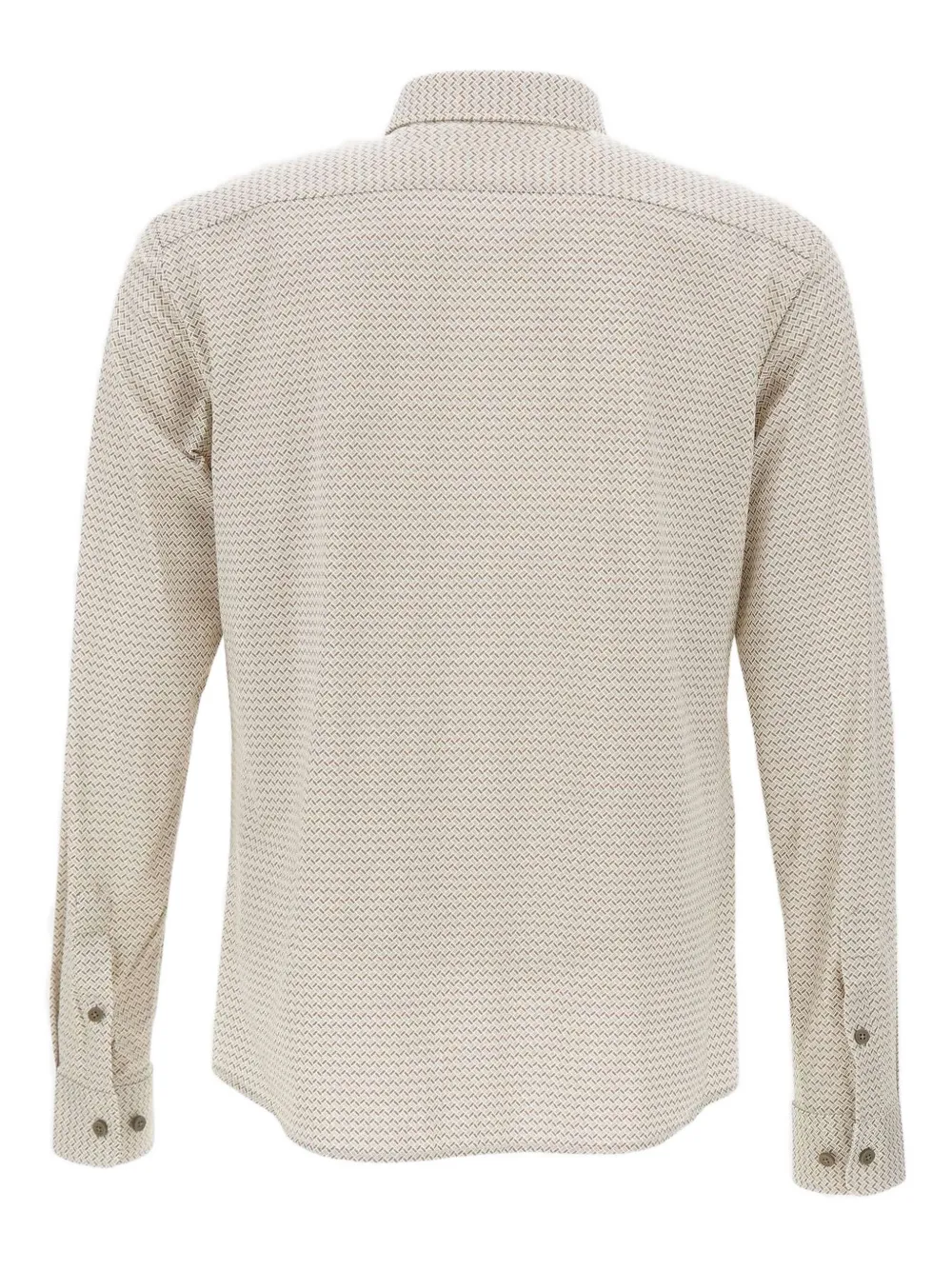 BOSS Overhemd met lange mouwen Beige