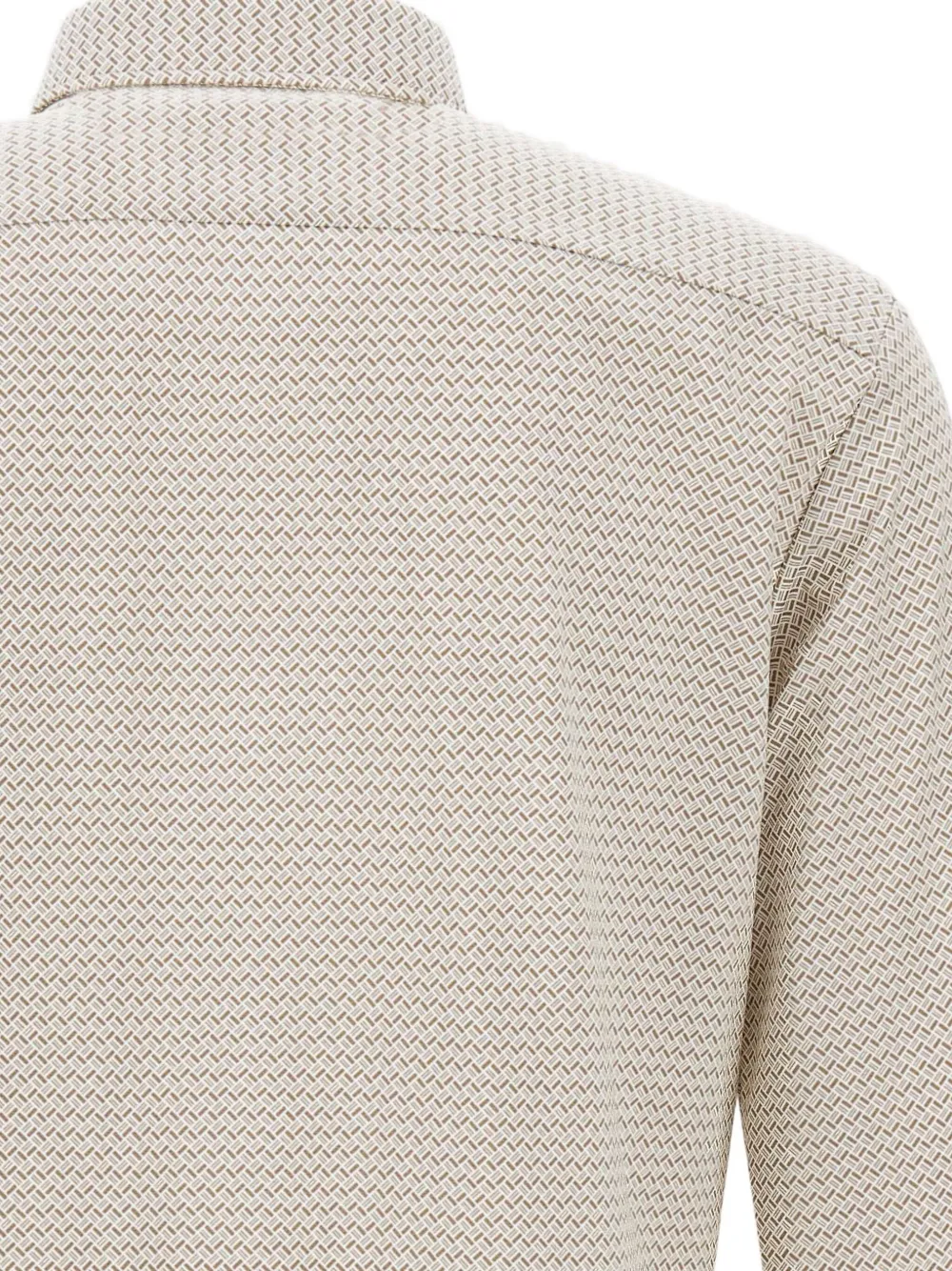 BOSS Overhemd met lange mouwen Beige