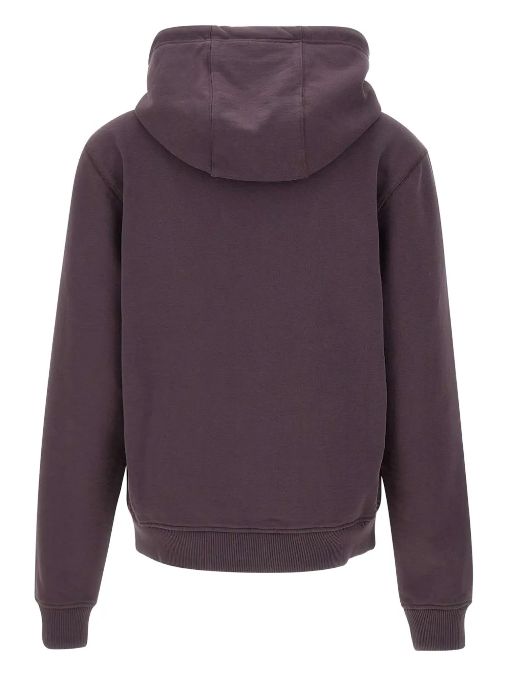 Casablanca embroidered-logo zip-up hoodie - Paars