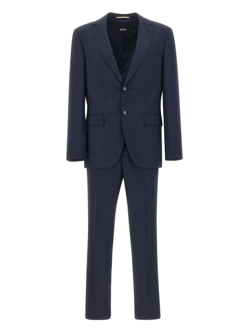 Hugo Boss Two-button Suit In Blue
