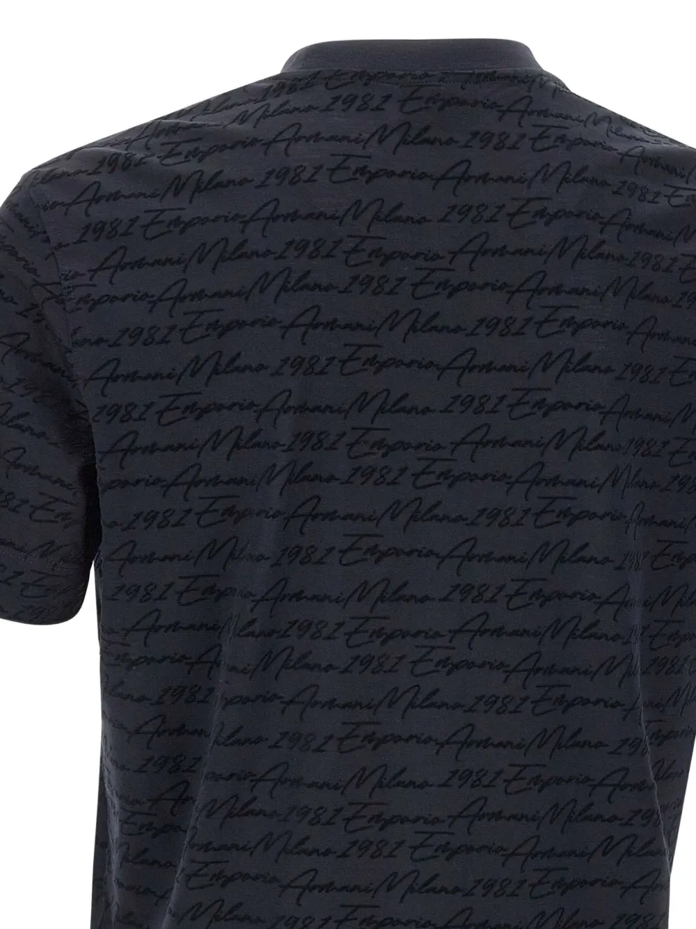 Emporio Armani Classic Short Sleeves T-shirt Clothing In Black