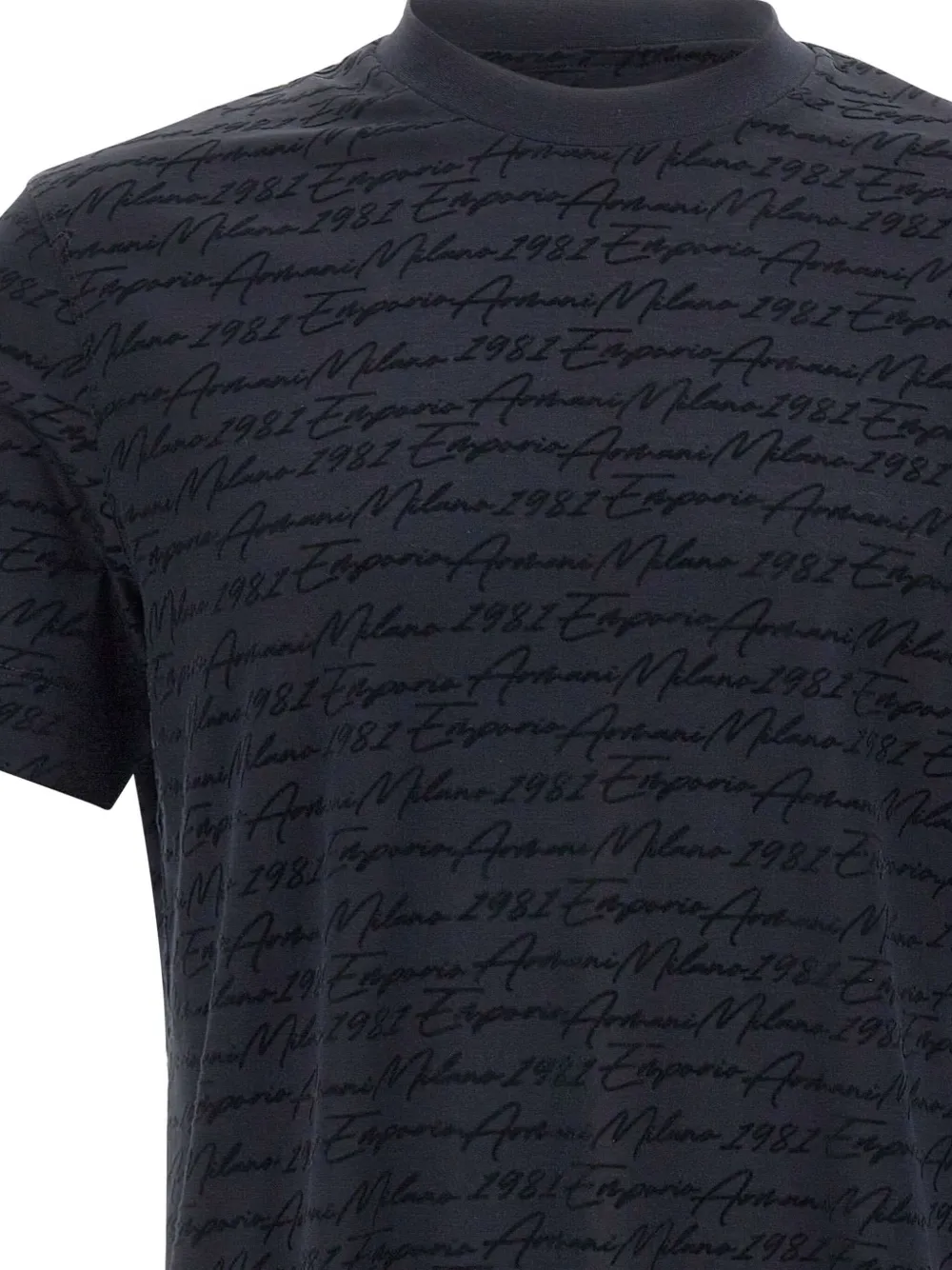 Emporio Armani Classic Short Sleeves T-shirt Clothing In Black