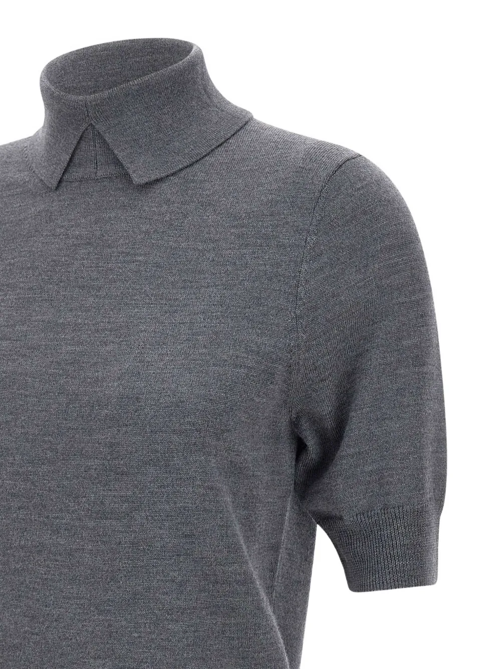 HERSKIND Perry trui met korte mouwen Grijs