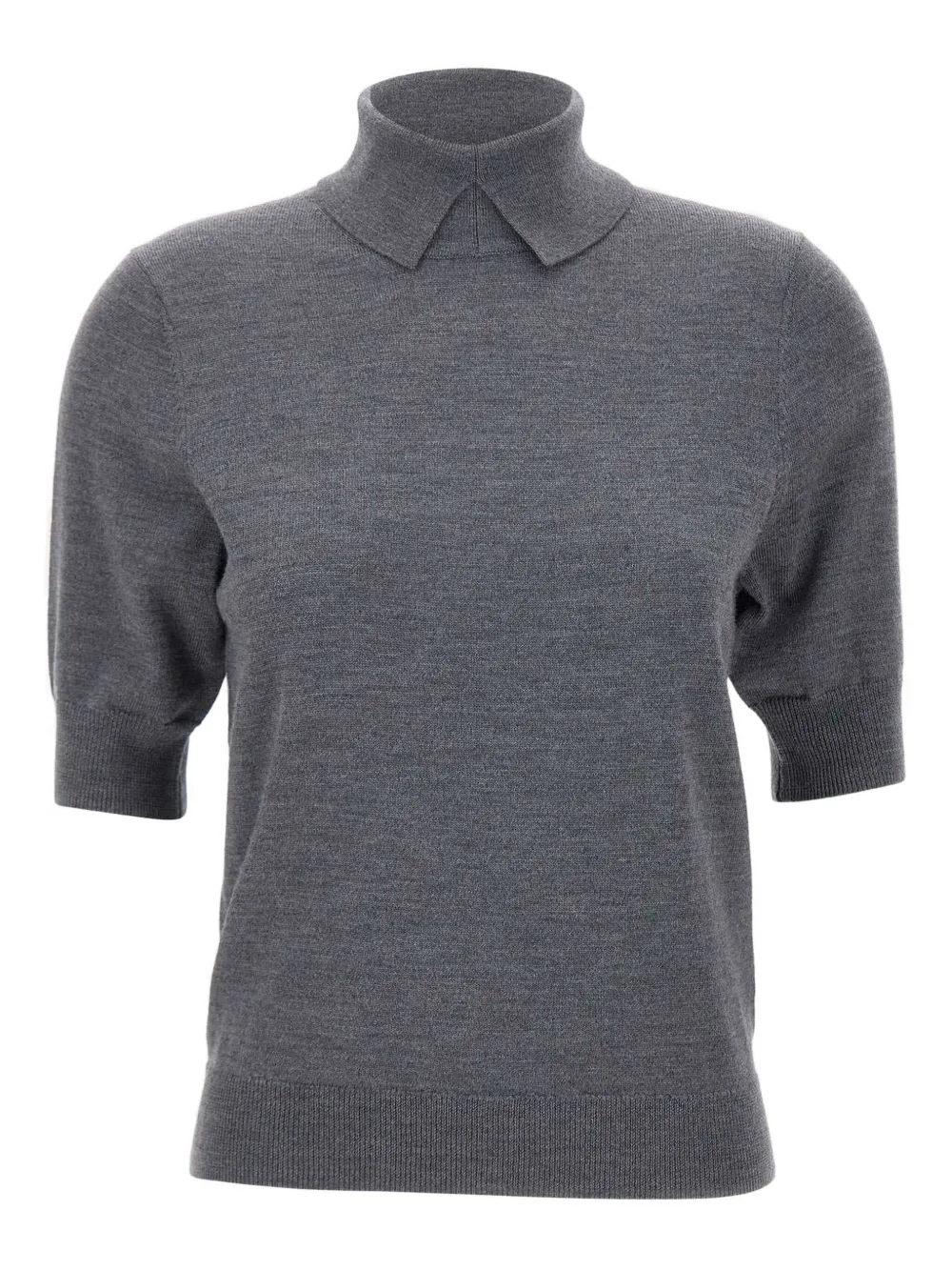 HERSKIND Perry short-sleeve sweater | Grey | Image 1
