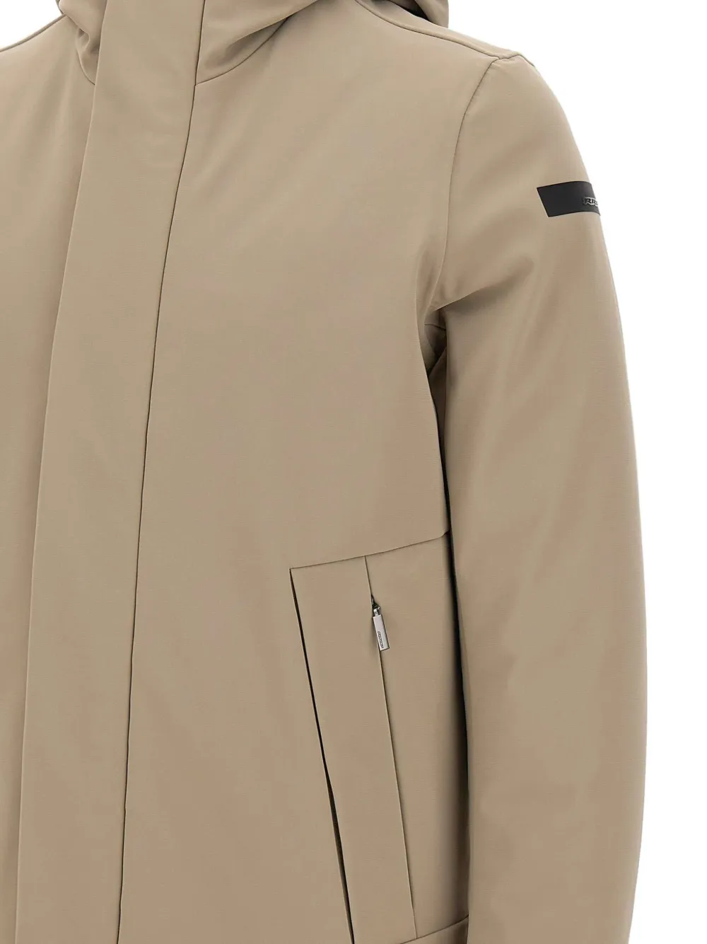 RRD Gewatteerde jas met capuchon Bruin