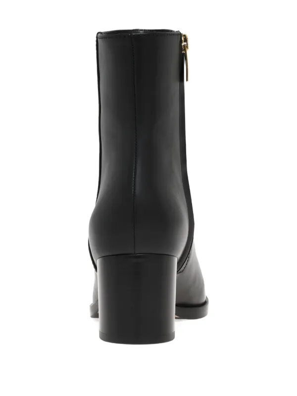 靴 Gianvito Rossi Gianvito Rossi Santiago Leather zip-fastening Boots | Black | FARFETCH