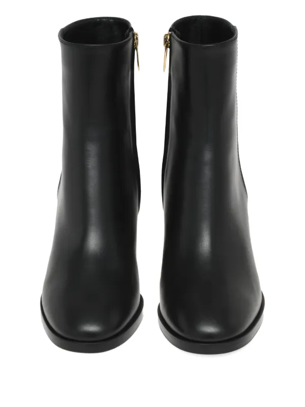 靴 Gianvito Rossi Gianvito Rossi Santiago Leather zip-fastening Boots | Black | FARFETCH
