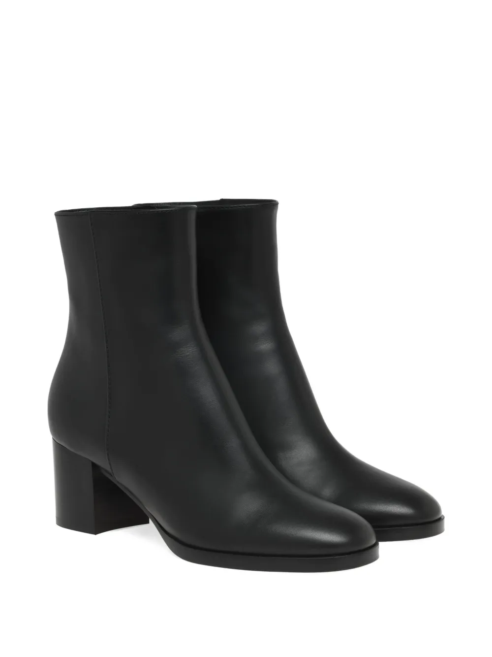 Gianvito Rossi Santiago leather zip-fastening boots | Ankle Boots | Image 2
