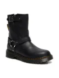 Dr. Martens Kids Genaya leather biker boots - Black