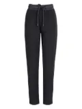 CONTE OF FLORENCE drawstring-waist trousers - Black