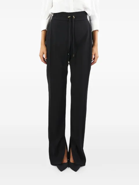 Elisabetta Franchi drawstring split-ankle trousers