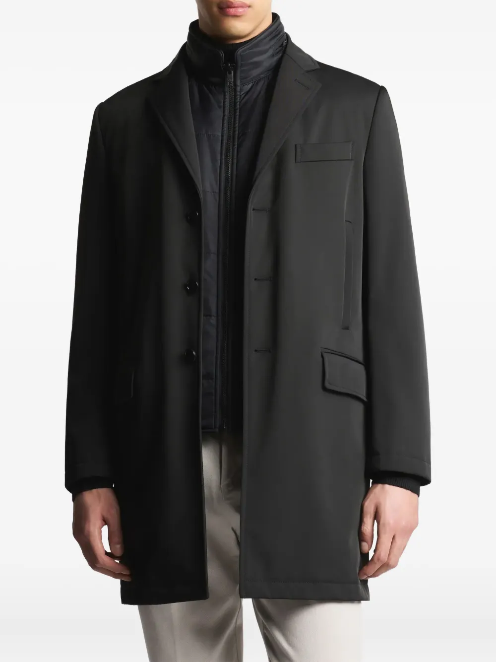 Fay three-button single-breasted coat | Single Breasted Coats | Image 2