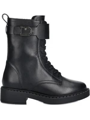 Dr. Martens x Rick Owens Quad Sole Steel Toe Combat Boots | Black