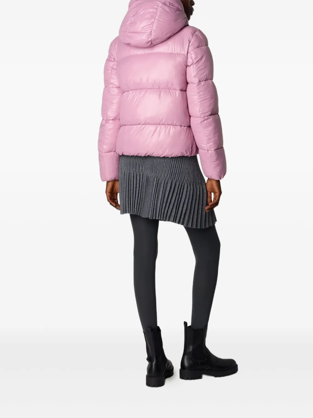 Save The Duck Biddy Puffer Jacket In Pink