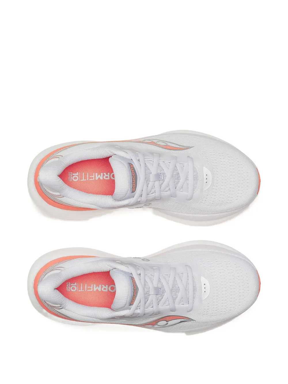 Saucony mesh low-top sneakers White