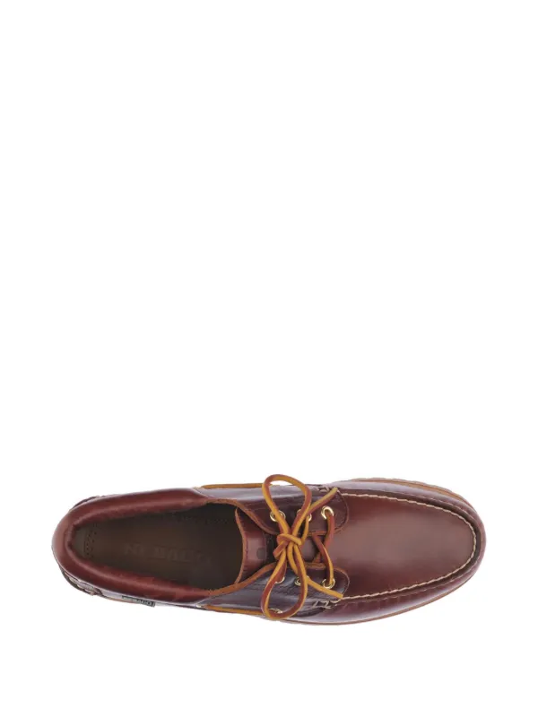 Sebago レースアップ レザーシューズ | ブラウン | FARFETCH JP