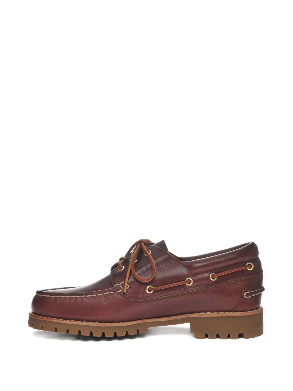 Sebago leather lace-up loafers - Bruin