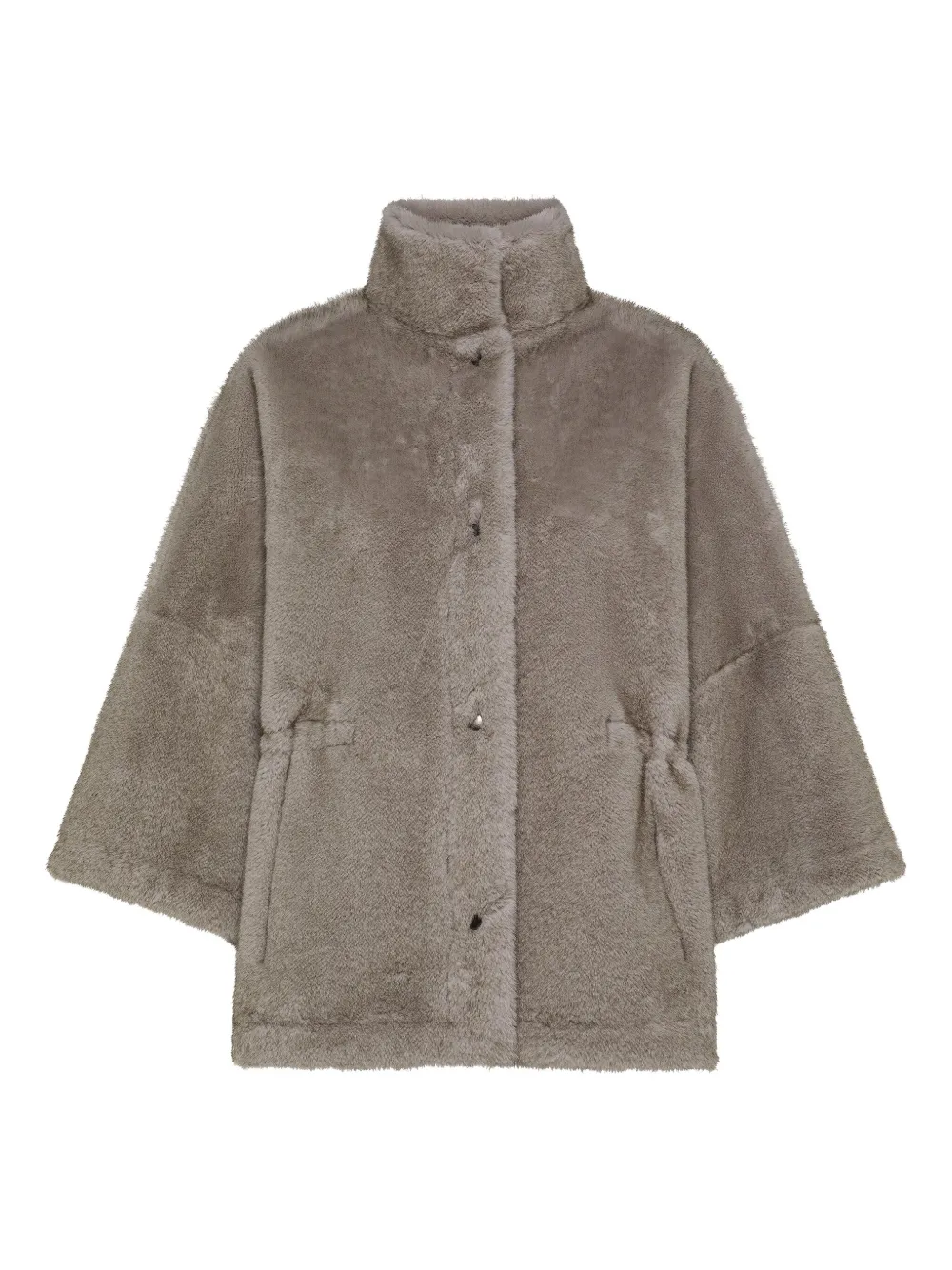 Seventy chamarra con pelo artificial | gris | Image 1