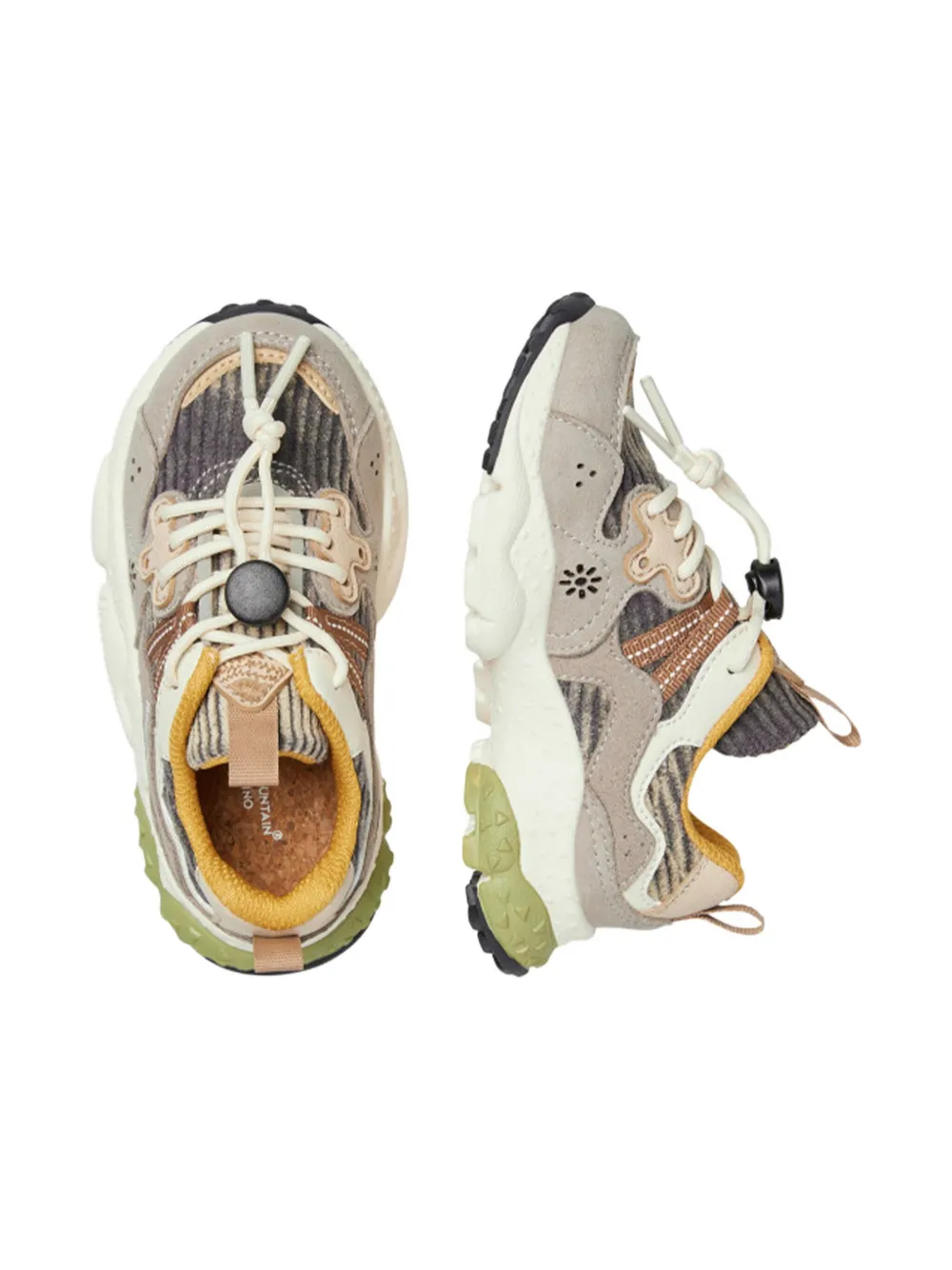 NATURINO Flower Mountain sneakers Beige