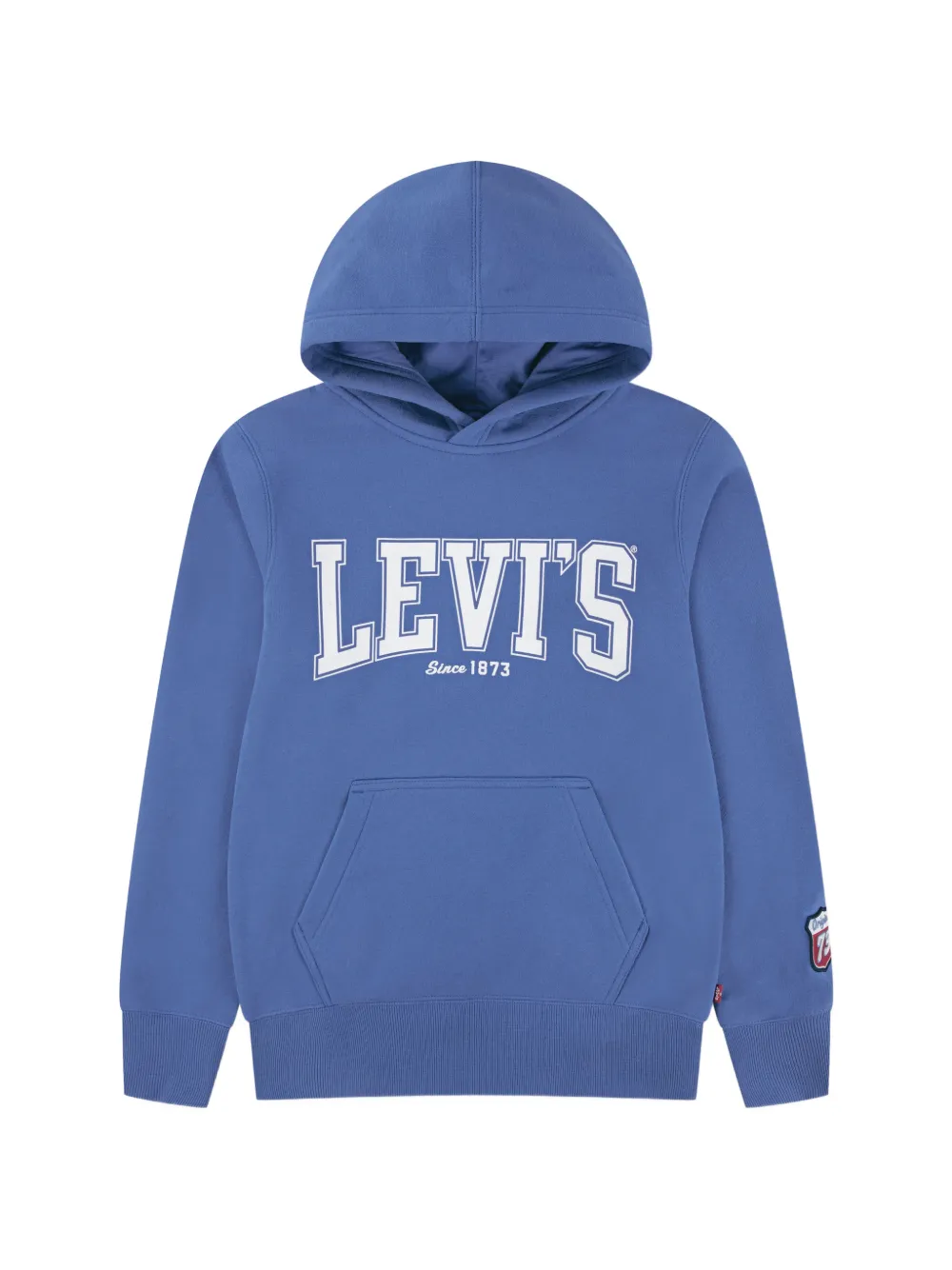 Levi's Kids logo-print hoodie - Blu