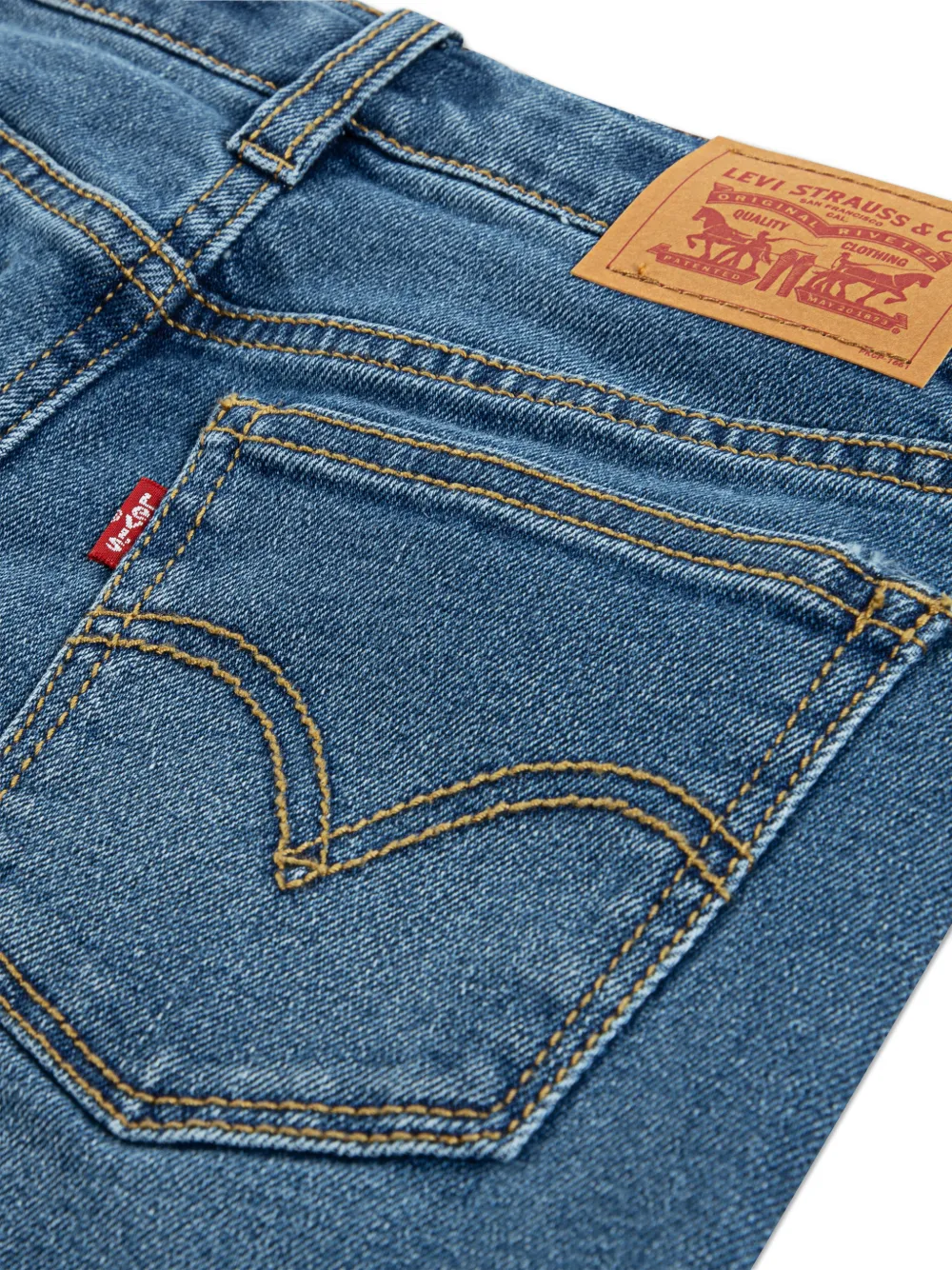 Levi's Kids Jeans met 5 zakken Blauw