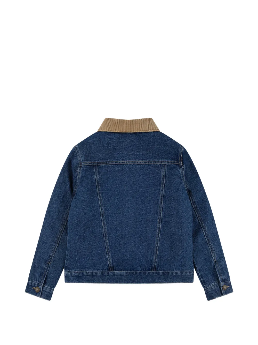  Levi's Kids Button-fastening Corduroy Jacket - Blue 