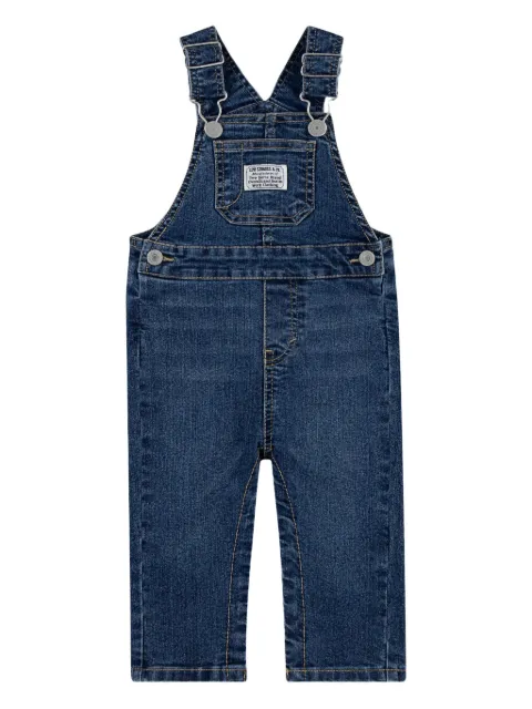 Levi's Kids overol con logo y bolsillo en el pecho