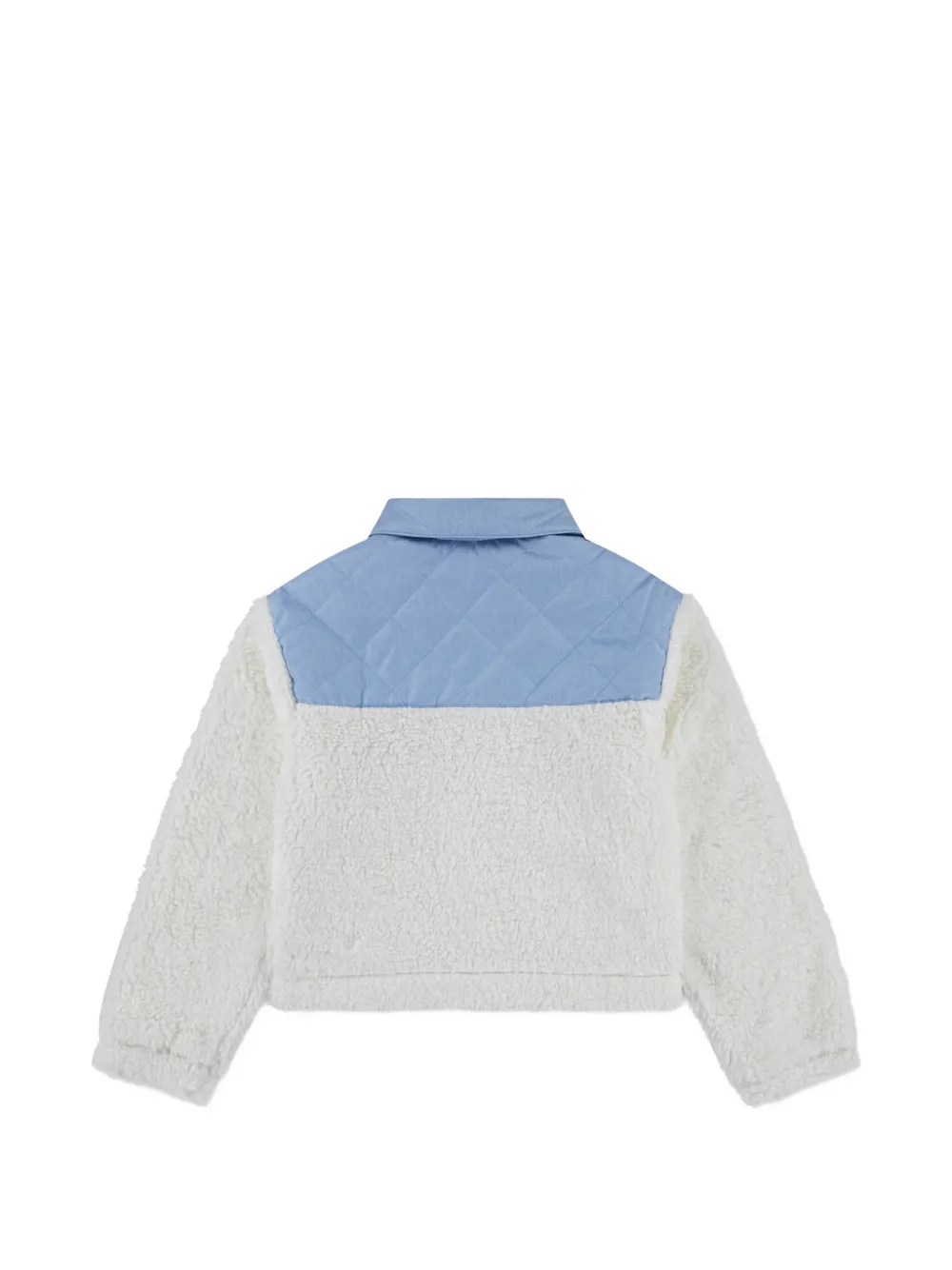 Levi's Kids Gewatteerd jack Wit