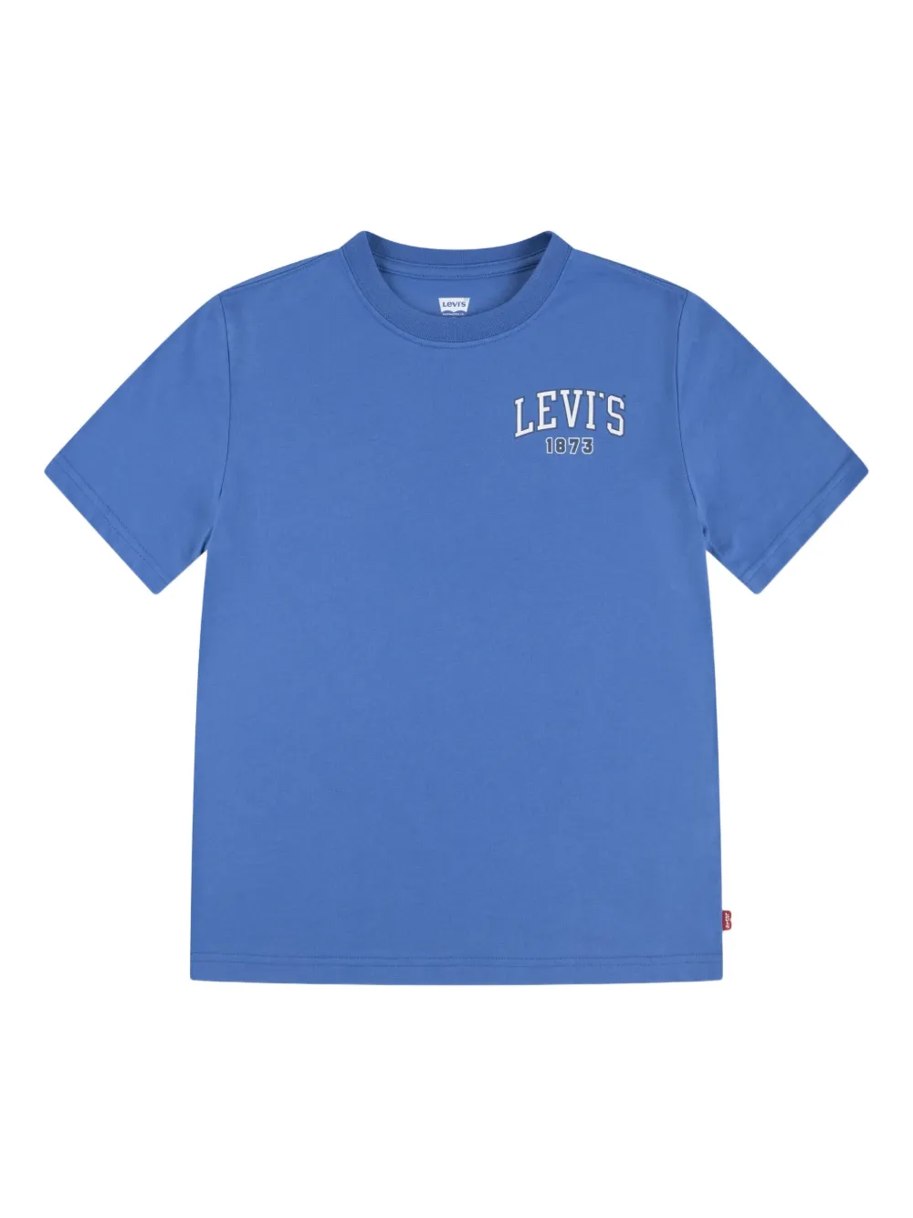 Levi's Logo-detail Cotton T-shirt In Blue