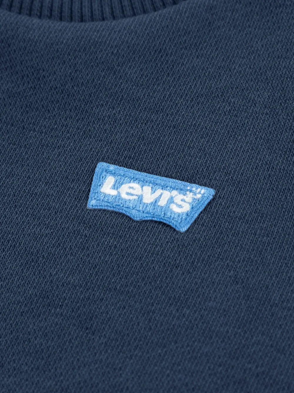Levi's Kids Katoenen trainingspak met logodetail Blauw