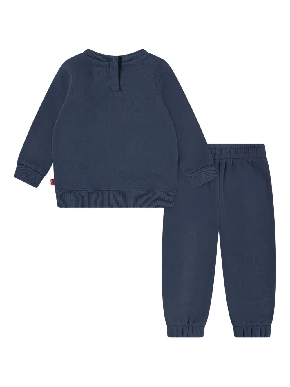 Levi's Kids Katoenen trainingspak met logodetail Blauw