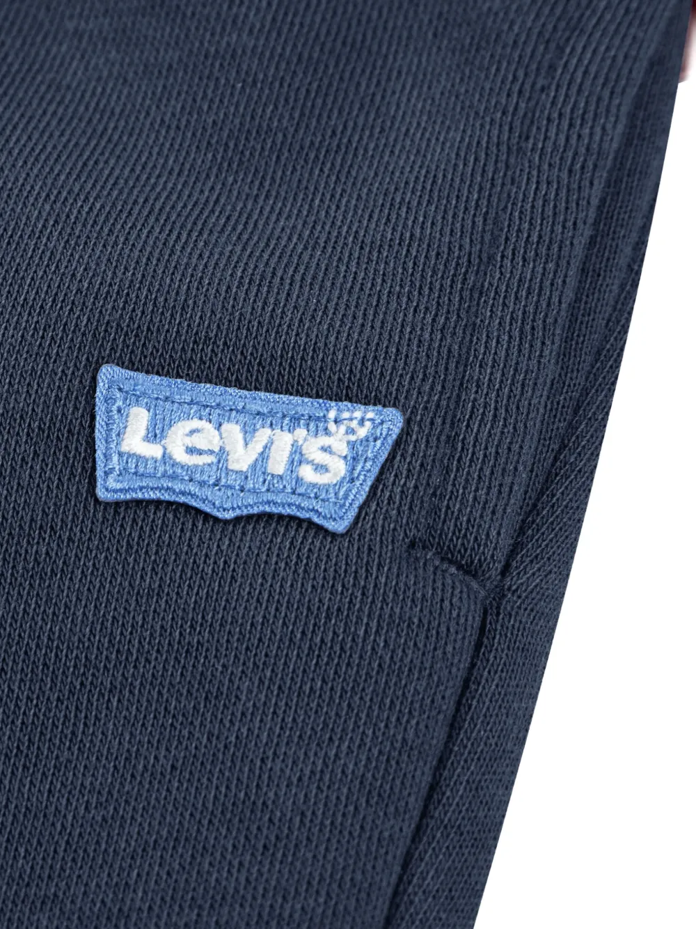 Levi's Kids Katoenen trainingspak met logodetail Blauw