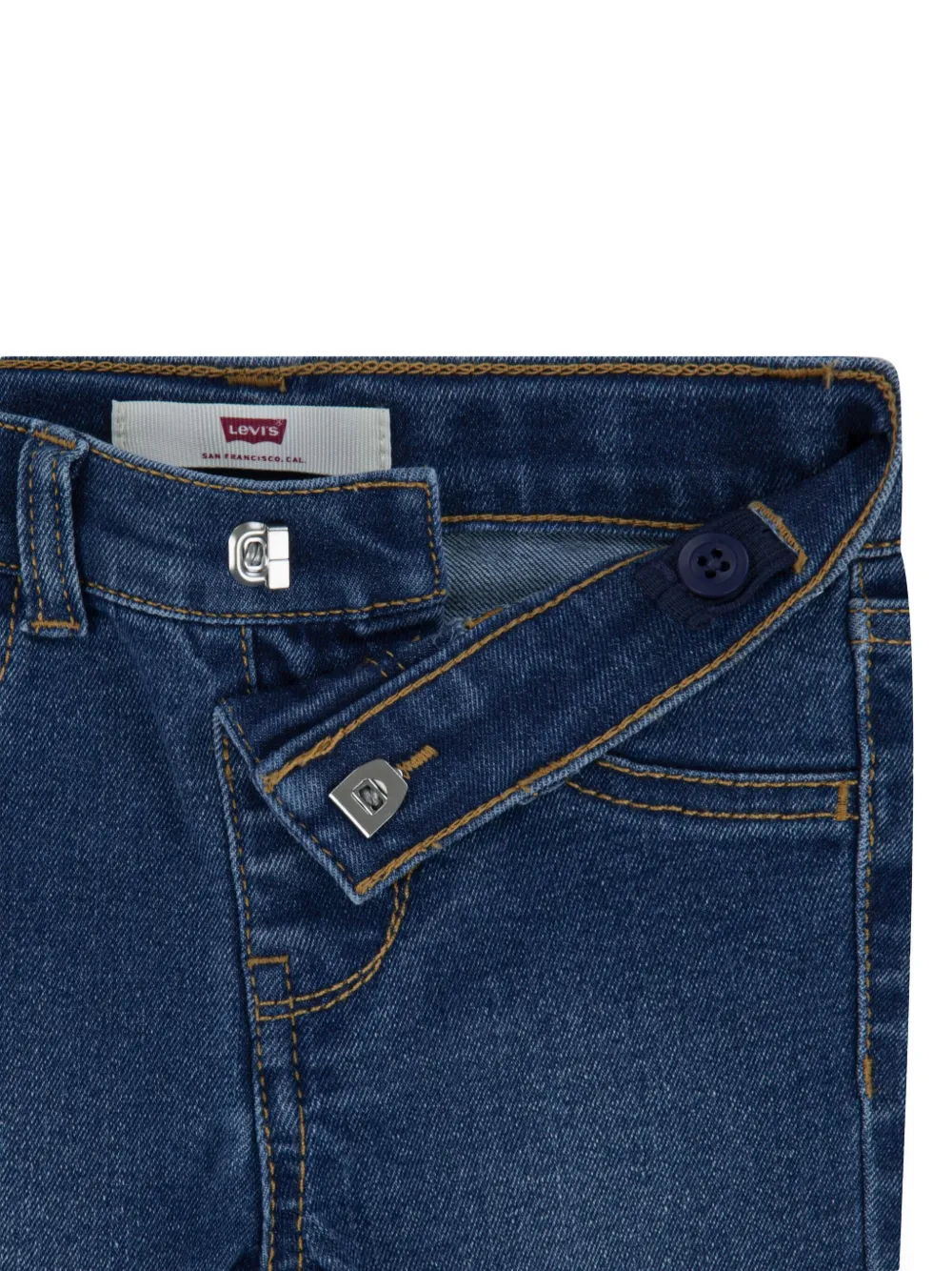 Levi's Kids Broekset met vijf zakken Wit