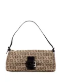 Fendi Pre-Owned 20th Century Zucchino Canvas Baguette shoulder bag - Brown