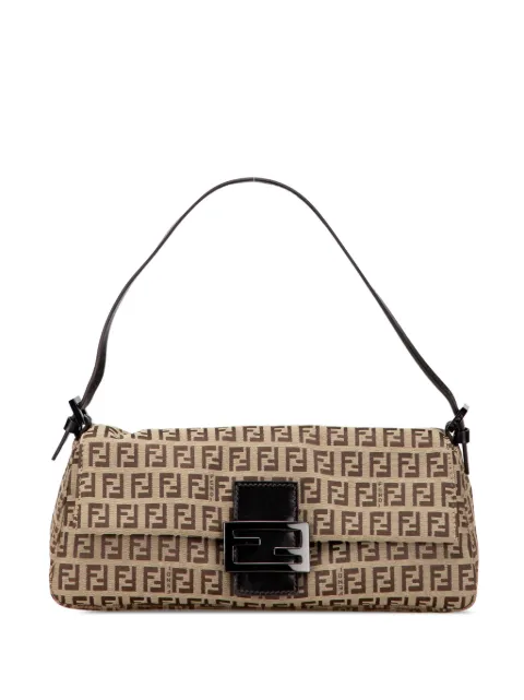 Fendi Pre-Owned 20th Century Zucchino Canvas Baguette shoulder bag