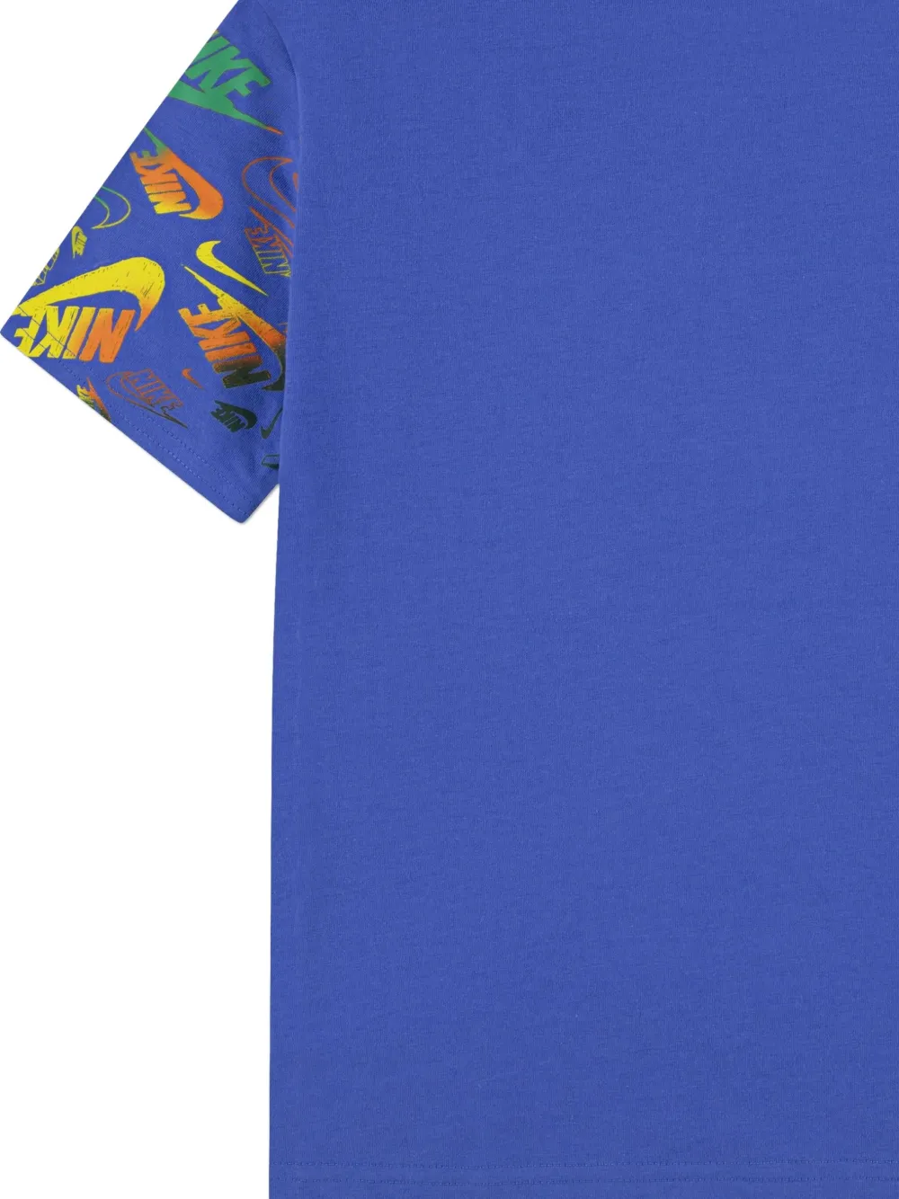 Nike Logo-print T-shirt In Blue