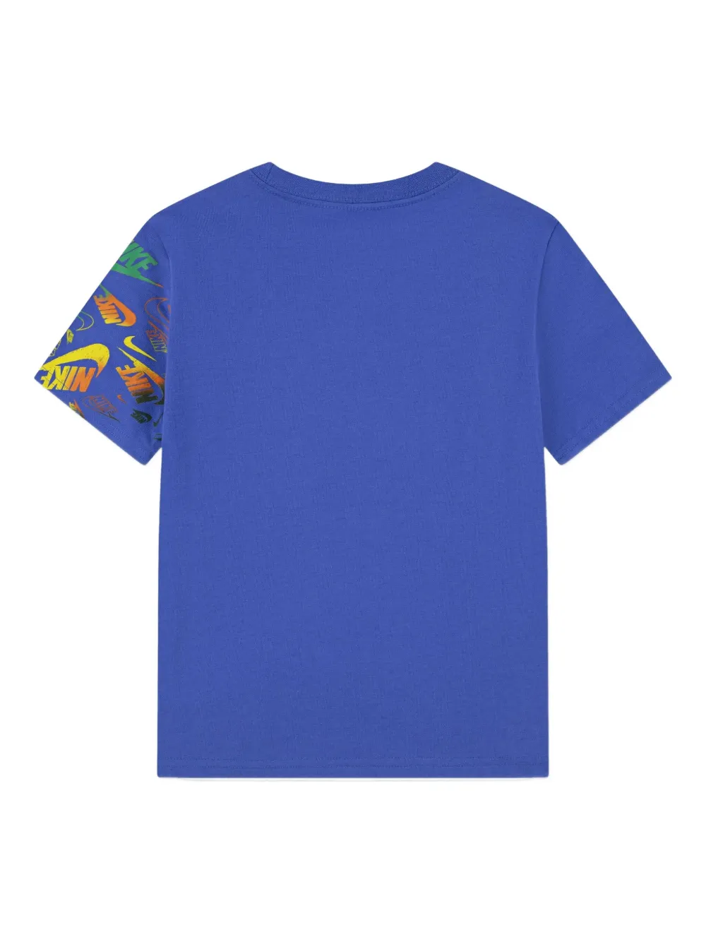 Nike Logo-print T-shirt In Blue