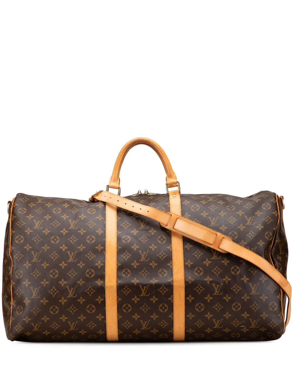 Louis Vuitton Pre-Owned 2003 Monogram Keepall Bandouliere 60 travel Louis Vuitton Pre-Owned 2003 Monogram Keepall Bandouliere 60 travel