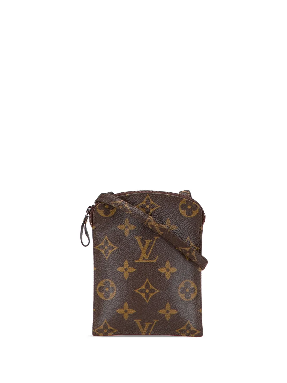 Louis Vuitton Pre-Owned 1988 Monogram Pochette Secret Passport Holder crossbody bag | Brown | Image 1